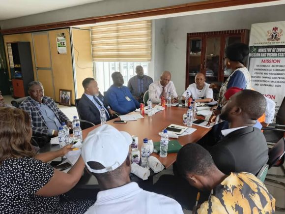 Rivers State Ministry of Environment Hosts First Consultation Meeting for procurement of Clean Marine Environment target 2030.